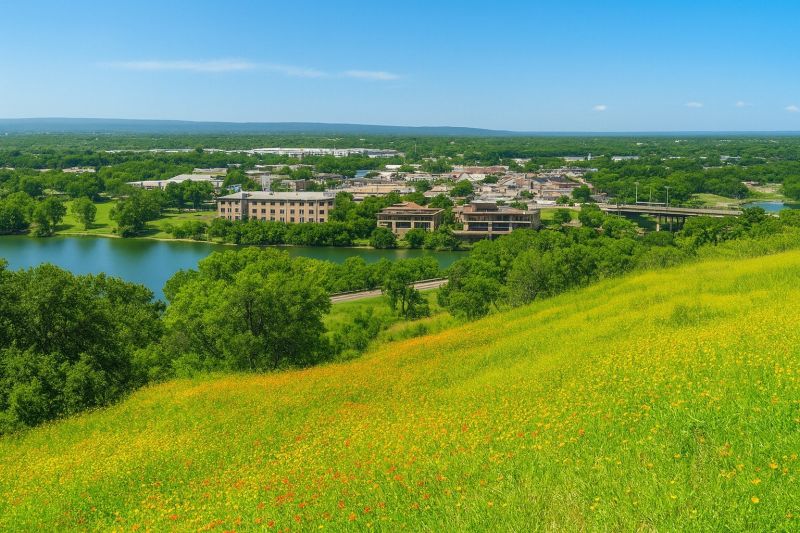 Hedge Installation in Marble Falls, TX